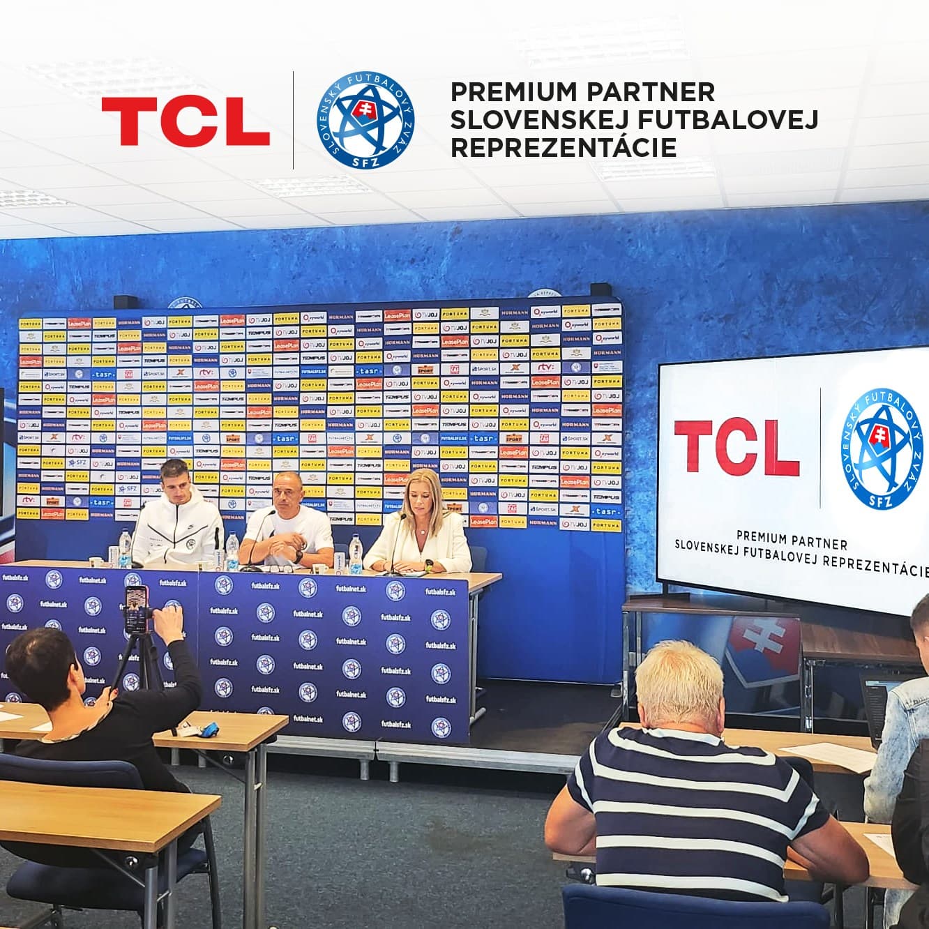 TCL klimatizacie partner Slovenskej Futbalôovej Reprezentacie
